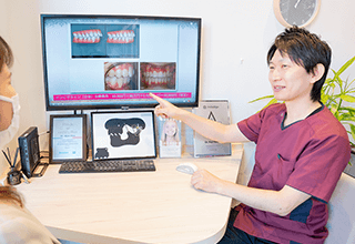 カウンセリングの様子写真