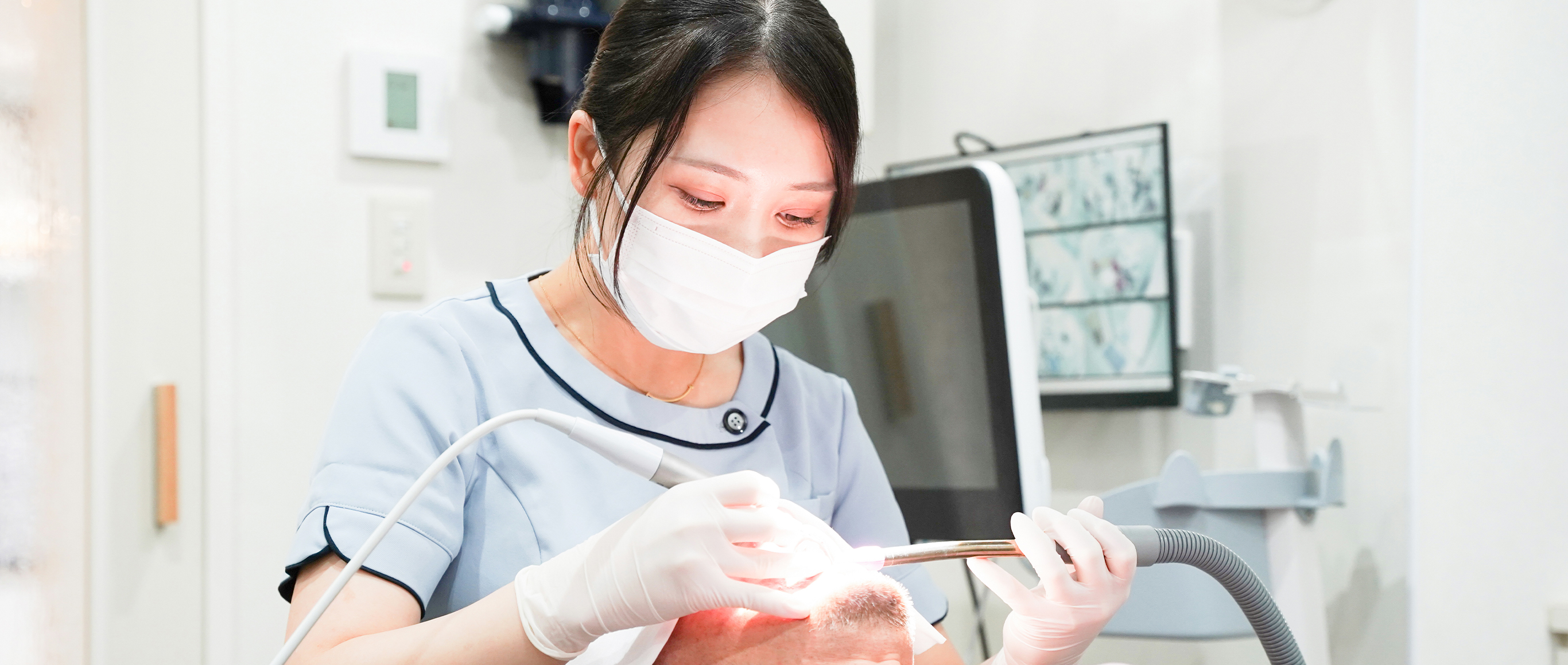 治療の様子のイメージ写真